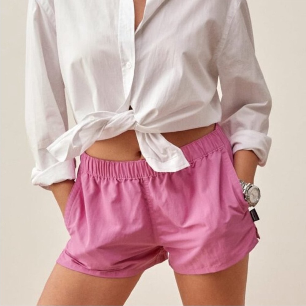 NWOT Patagonia Barely Baggies Shorts Size XS Pink Barbie Barbiecore - Picture 1 of 9